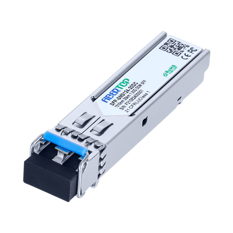 أريستا® SFP-1G-LX-20 متوافق مع 1000Base-LX / LH SFP جهاز الإرسال والاستقبال SMF 1310nm 20km LC DOM