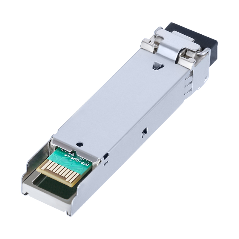 FIBERTOP 1.25Gbps SFP جهاز الإرسال والاستقبال أحادي الوضع 1490nm TX / 1550nm RX 80km الوصول