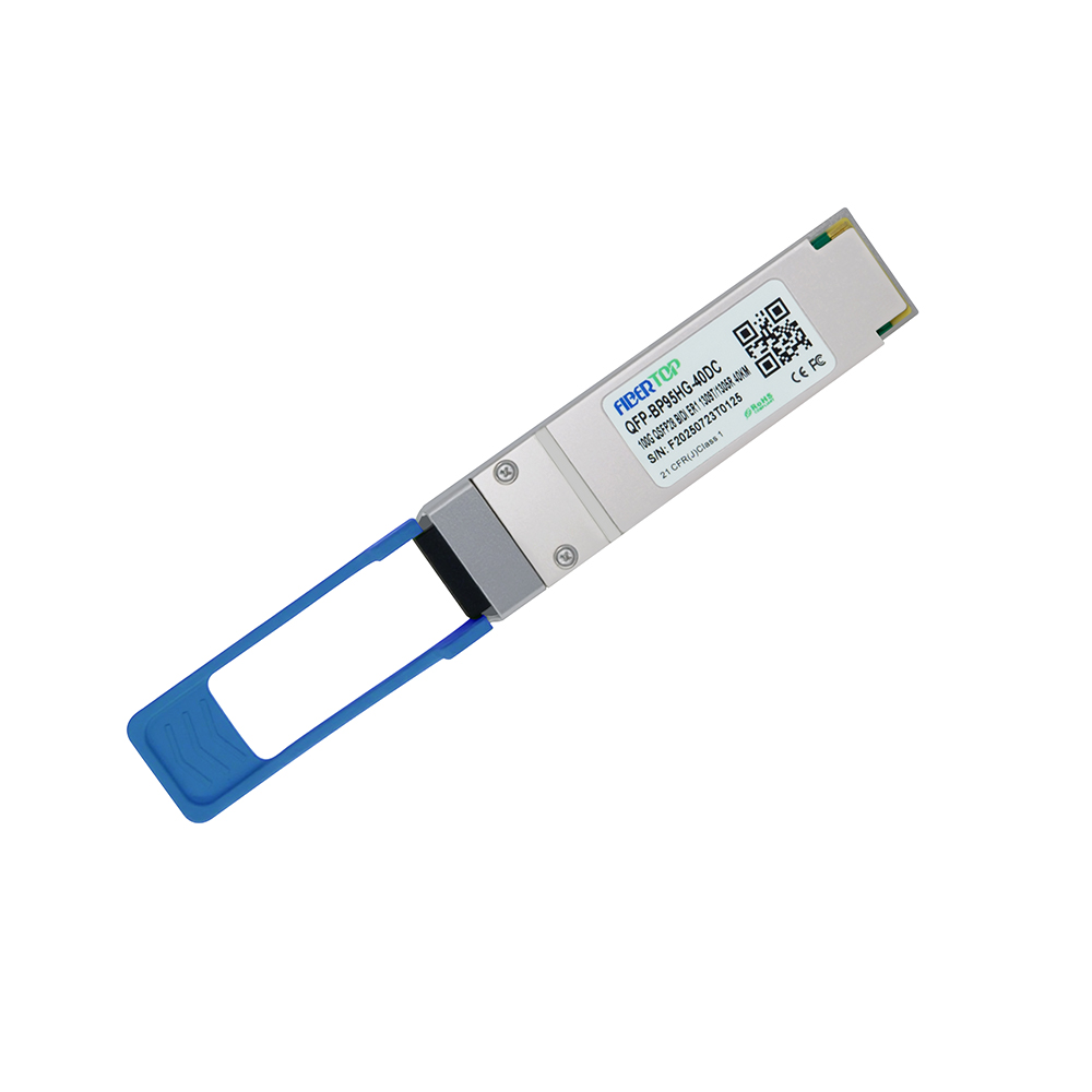 QSFP28 100G BIDI 40km 1309nm/1304nm Transceiver